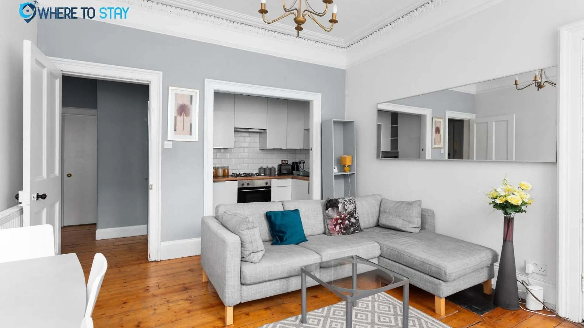 Tranquil 2 Bed Apartment Edinburgh 0*,